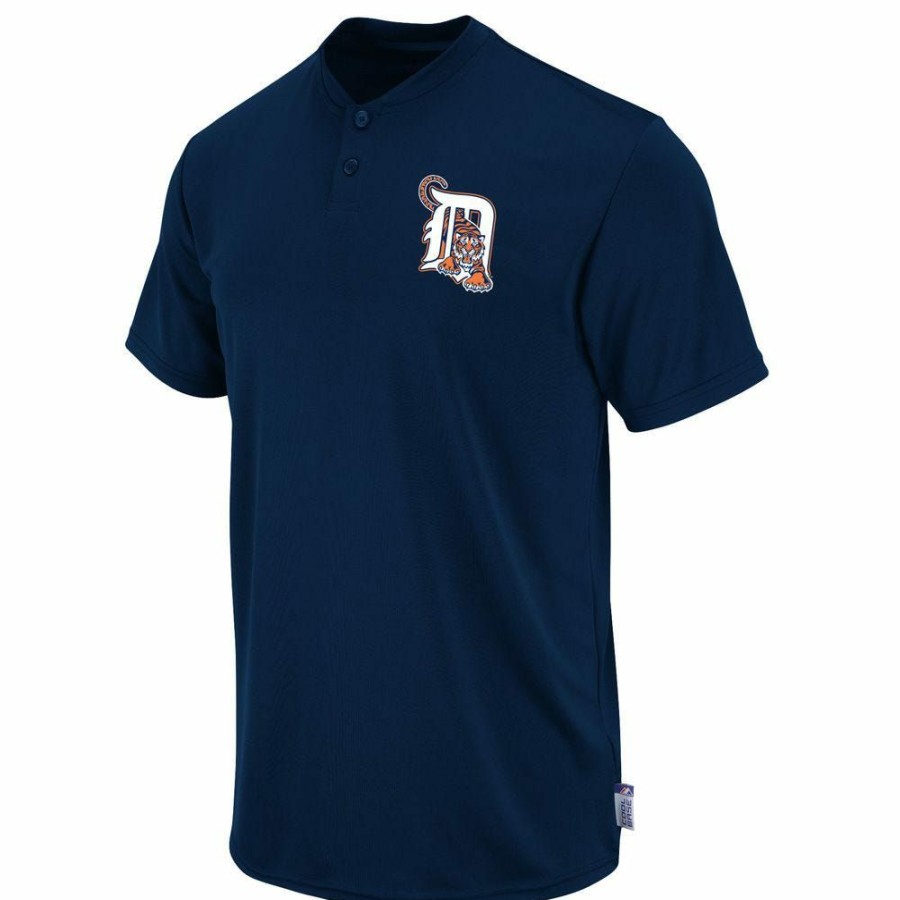 Gamewear * | Detroit Tigers Majestic Cool Base 2-Button Youth Replica Jersey Online