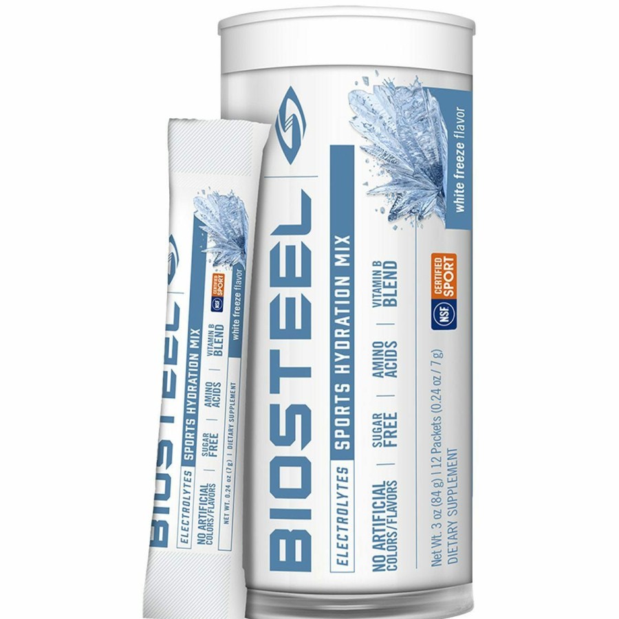 Accessories * | Biosteel Sports Hydration Mix White Freeze 12Ct Online