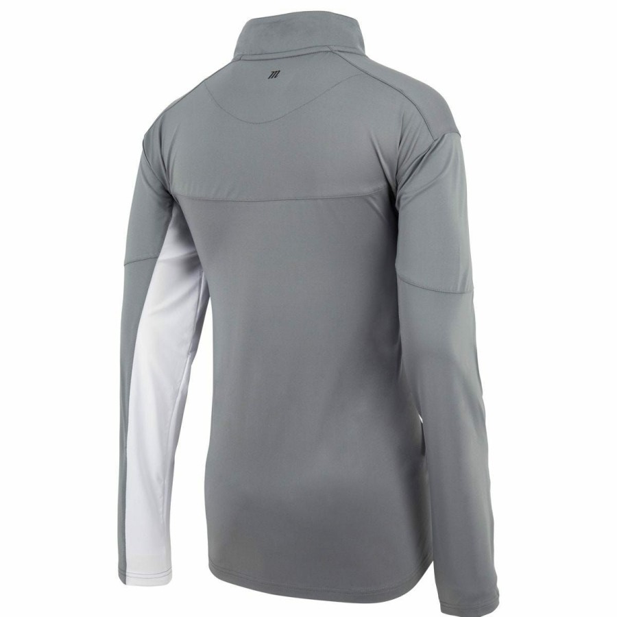 Men'S Apparel * | Marucci Men'S Quarter-Zip Long Sleeve Performance Shirt Sale