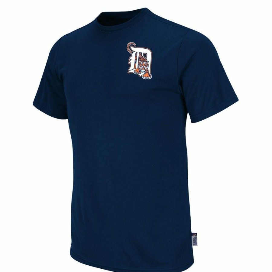 Gamewear * | Detroit Tigers Majestic Cool Base Crewneck Replica Youth Jersey Discount