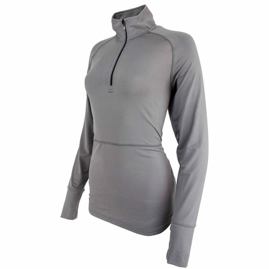 Women'S Apparel * | Marucci Women'S Quarter-Zip Long Sleeve Performance Shirt Discount