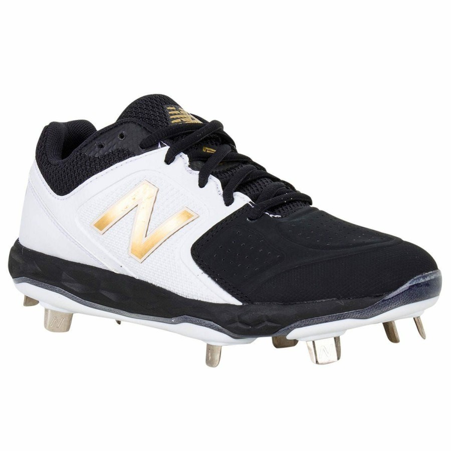 Softball & Baseball Shoes * | New Balance Fresh Foam Velo V1 Women'S Low Metal Fastpitch Softball Cleats Black Discount