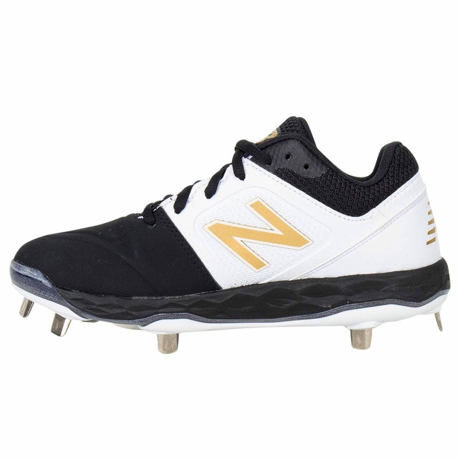 Softball & Baseball Shoes * | New Balance Fresh Foam Velo V1 Women'S Low Metal Fastpitch Softball Cleats Black Discount