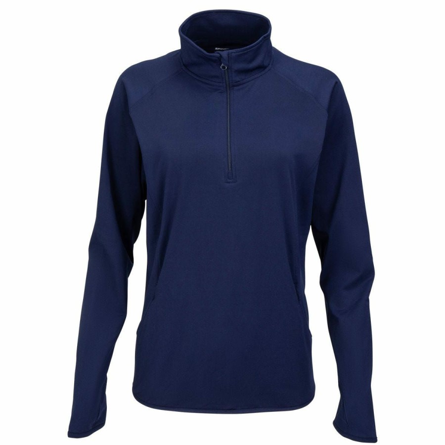 Women'S Apparel * | Sport-Tek Sport-Wick Stretch Women'S 1/2 Zip Pullover Discount