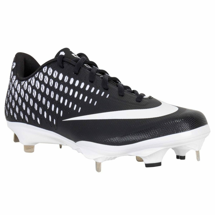 Softball & Baseball Shoes * | Nike Lunar Vapor Ultrafly Elite 2 Men'S Low Metal Baseball Cleats Black/White Sale