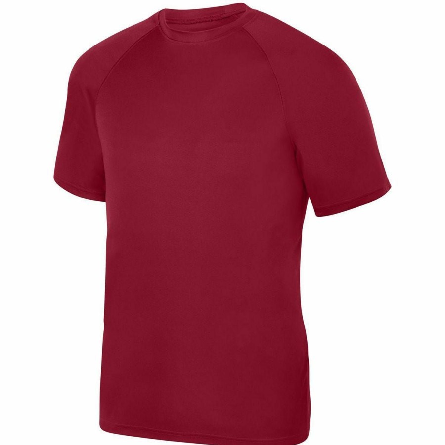 Youth Apparel * | Augusta Attain Wicking Raglan Sleeve Boy'S T-Shirt Sale