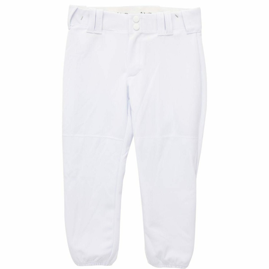 Gamewear * | Intensity 5301G Girl'S Belted Low Rise Softball Pants Discount