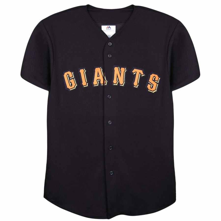 Gamewear * | San Francisco Giants Majestic Cool Base Pro Style Youth Jersey Sale