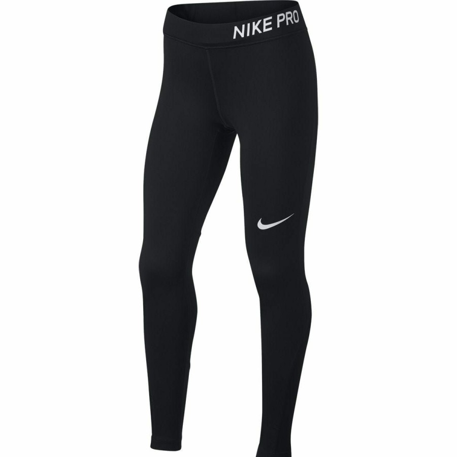 Youth Apparel * | Nike Pro Girl'S Training Tights Sale