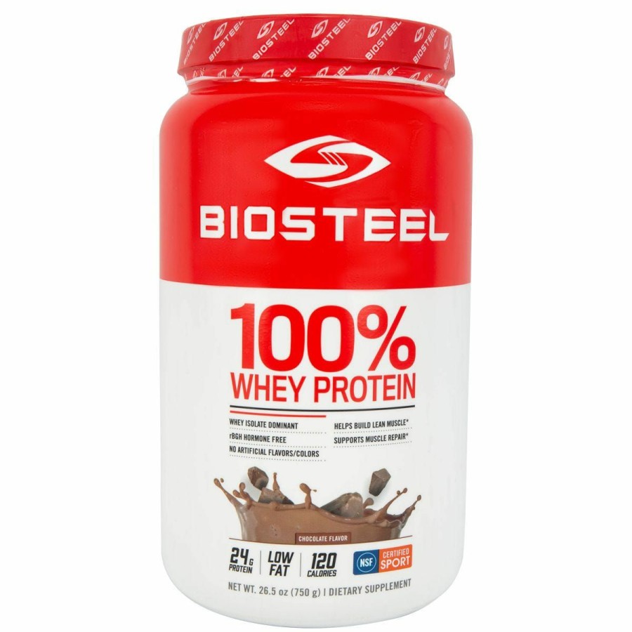 Accessories * | Biosteel 100% Whey Protein Chocolate 26.5Oz Discount