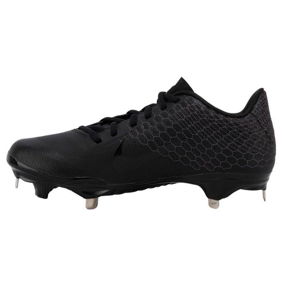 Softball & Baseball Shoes * | Nike Lunar Vapor Ultrafly Elite 2 Men'S Low Metal Baseball Cleats Black/Black/Thunder Gray Discount