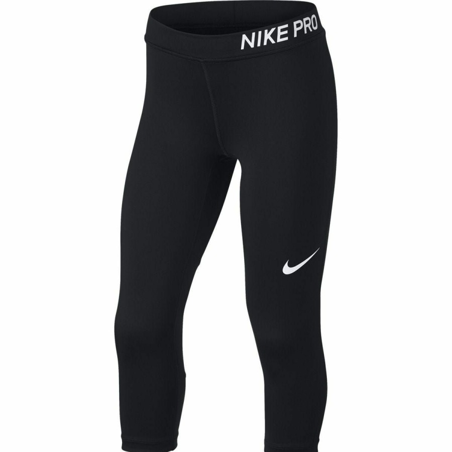 Youth Apparel * | Nike Pro Girl'S Capris Discount