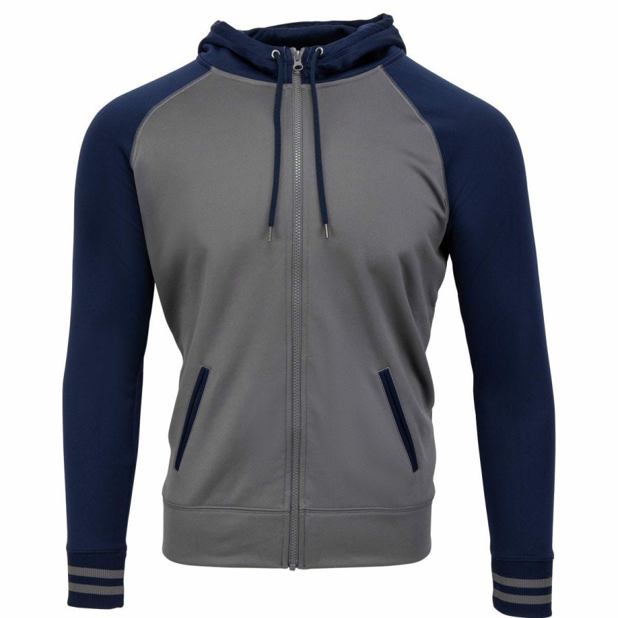 Women'S Apparel * | Sport-Tek Sport-Wick Varsity Women'S Full Zip Hoodie Discount