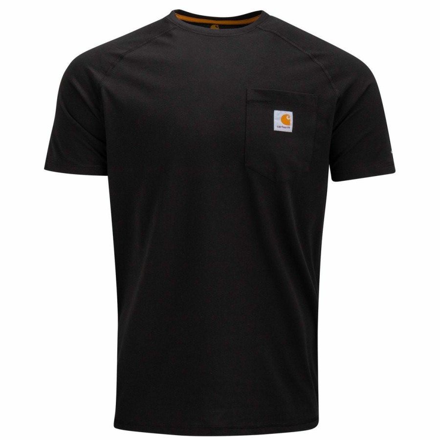 Men'S Apparel * | Carhartt Force Delmont Adult Short Sleeve Tee Shirt Sale