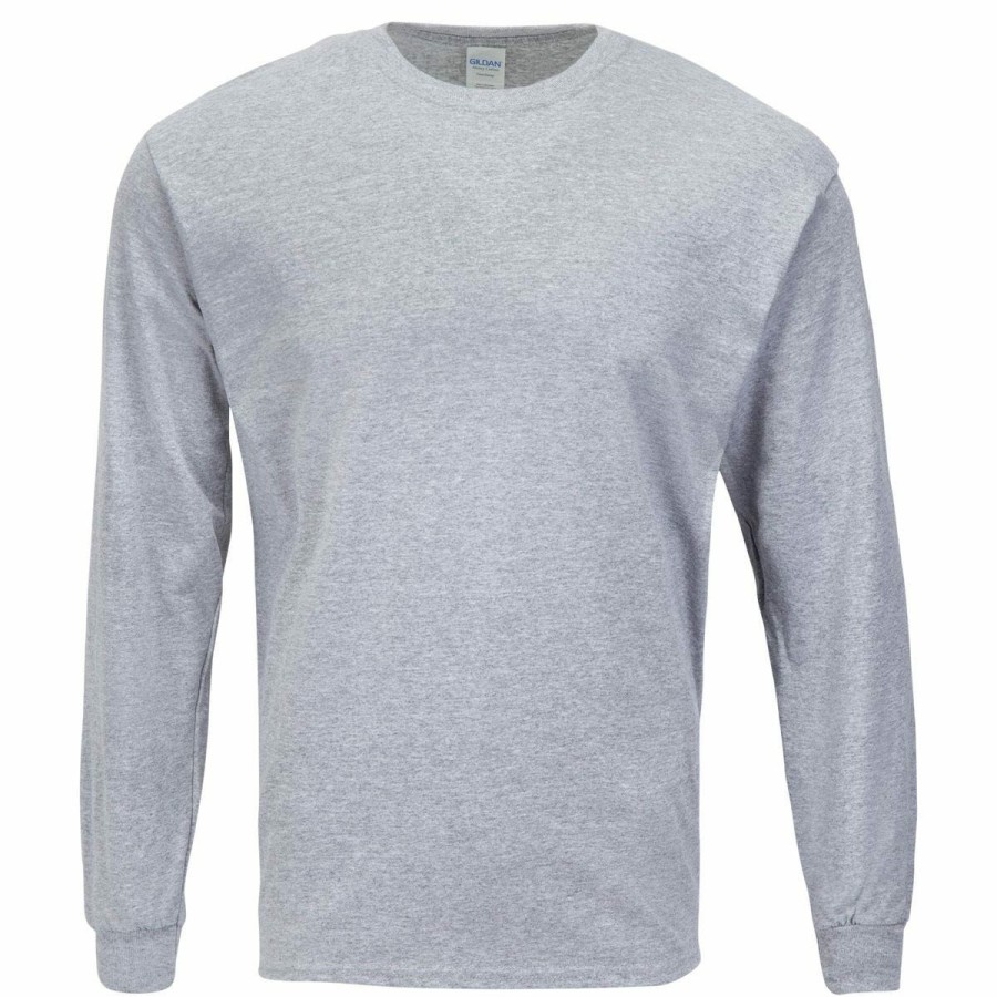 Men'S Apparel * | Gildan 5400 Adult Long Sleeve Tee Shirt Sale