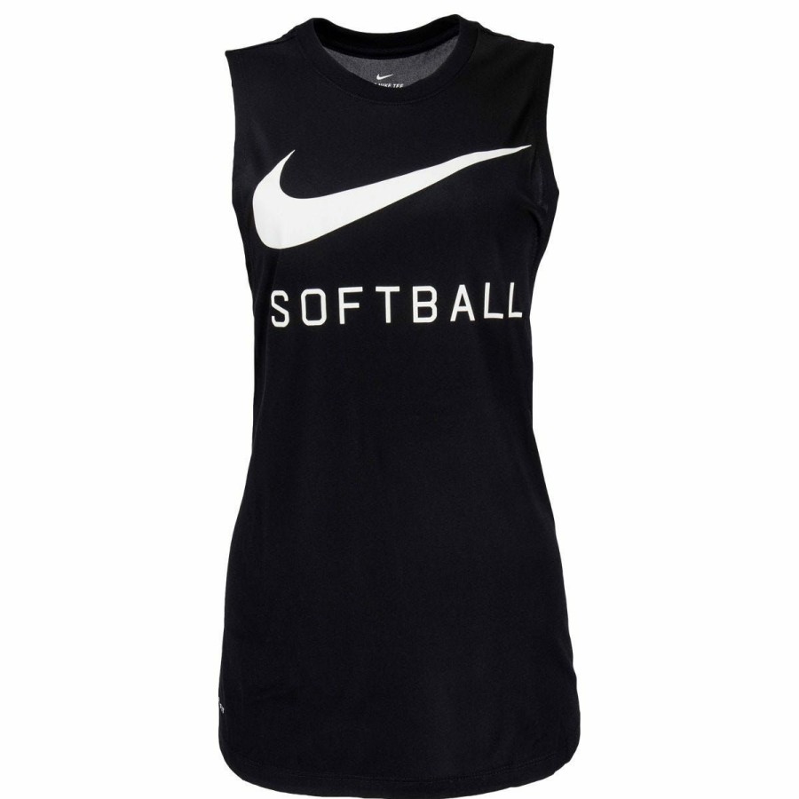 Women'S Apparel * | Nike Swoosh Women'S Softball Tank Top Online