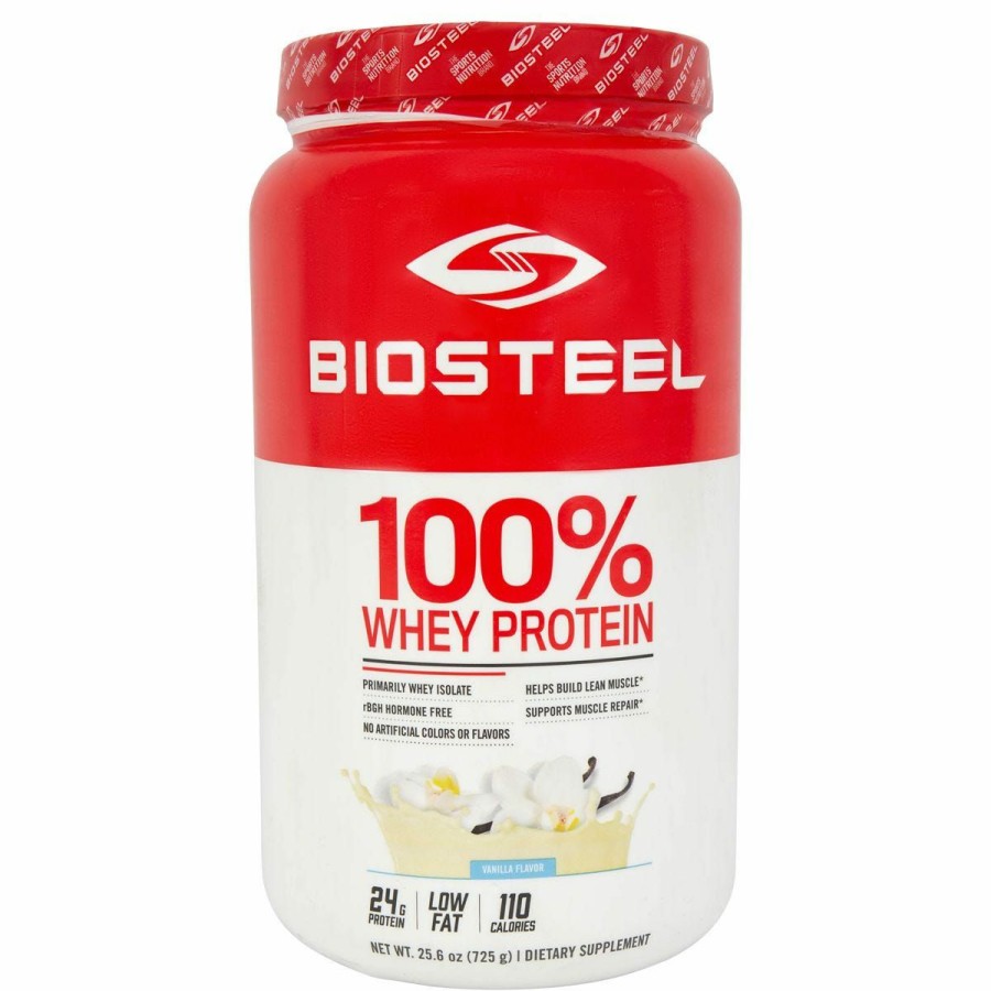 Accessories * | Biosteel 100% Whey Protein Vanilla 26.5Oz Sale