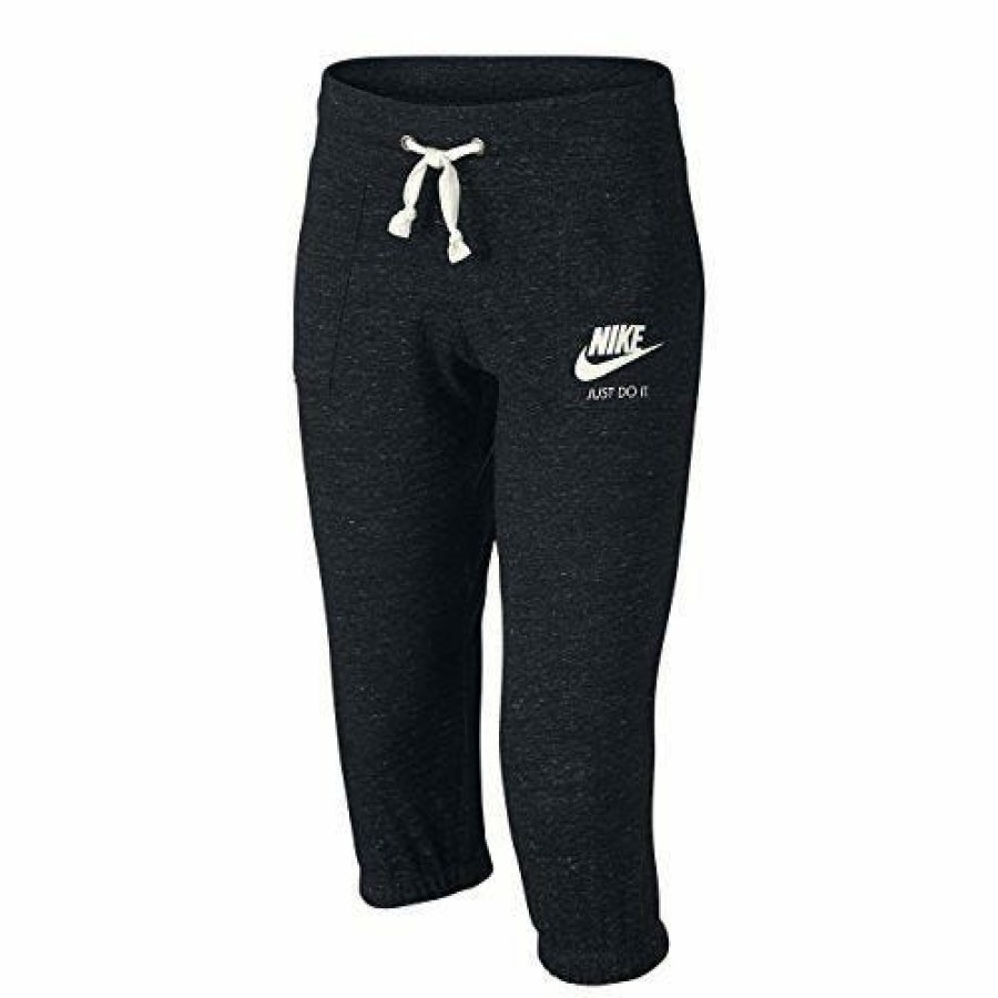 Youth Apparel * | Nike Girl'S Gym Vintage Capris Discount