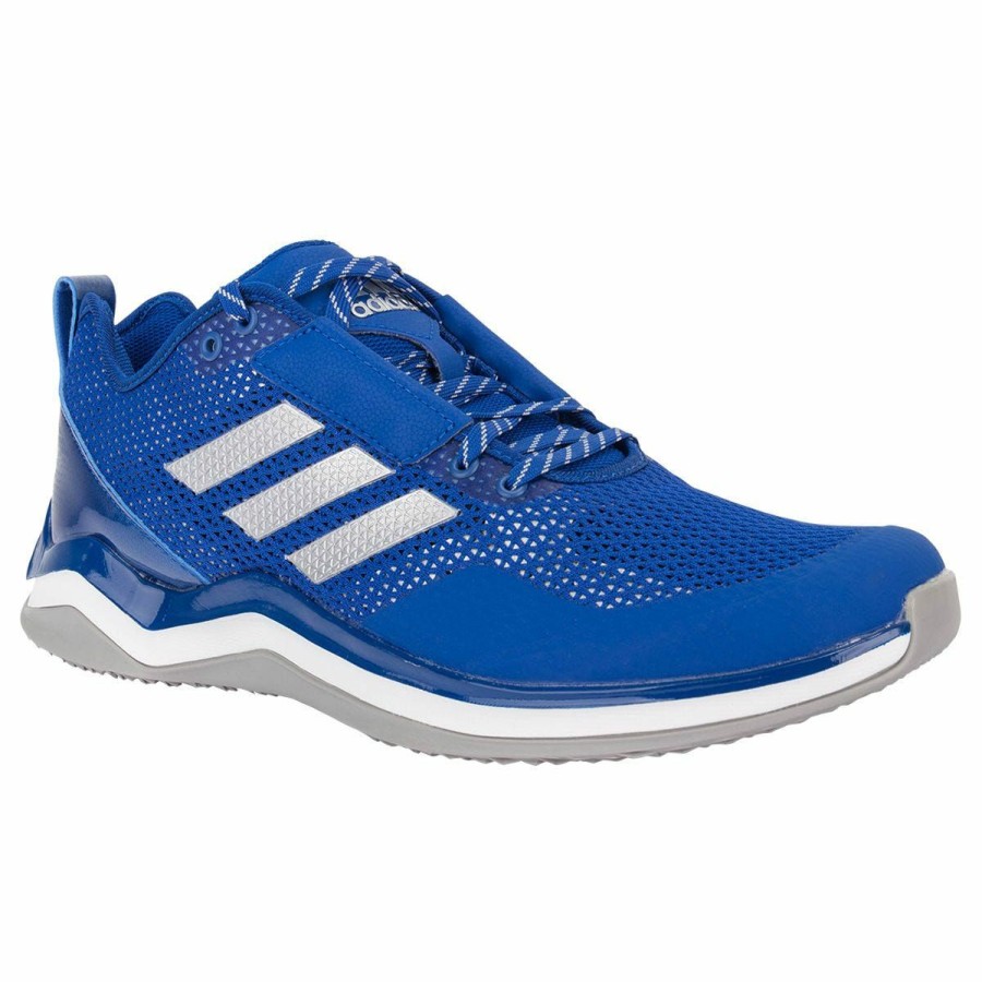 Softball & Baseball Shoes * | Adidas Speed Trainer 3 Men'S Training Shoes Collegiate Royal/Metallic Silver/Running White Sale