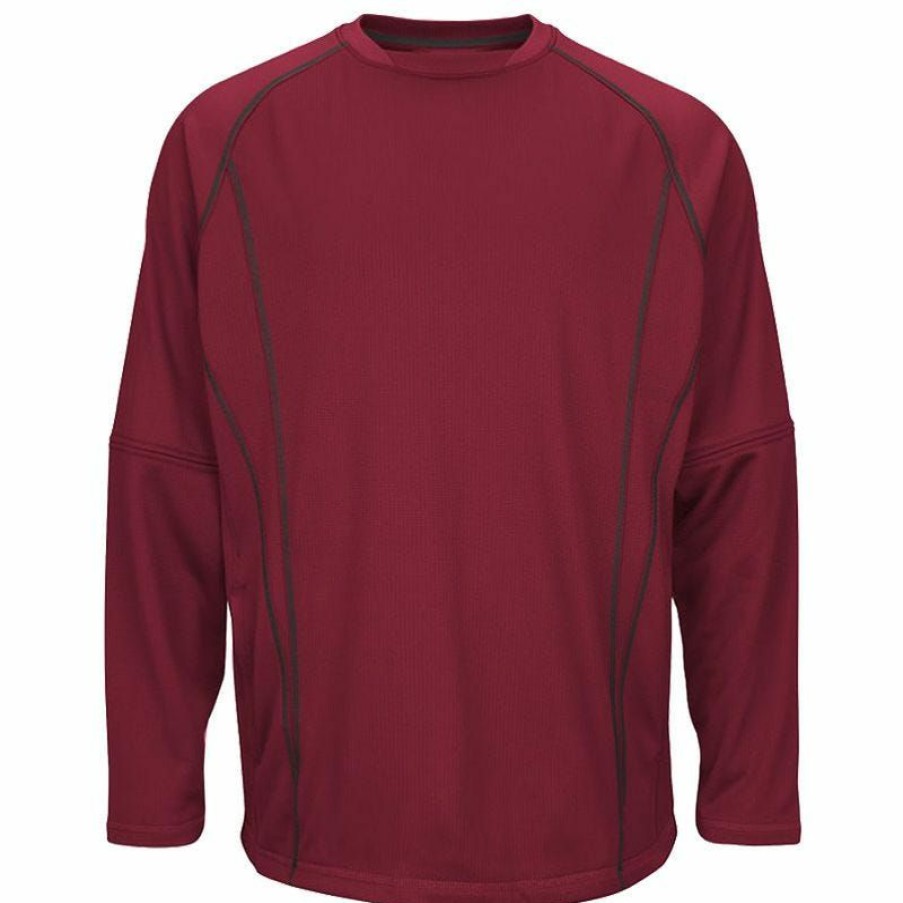 Men'S Apparel * | Majestic I786 Adult Practice Pullover Online