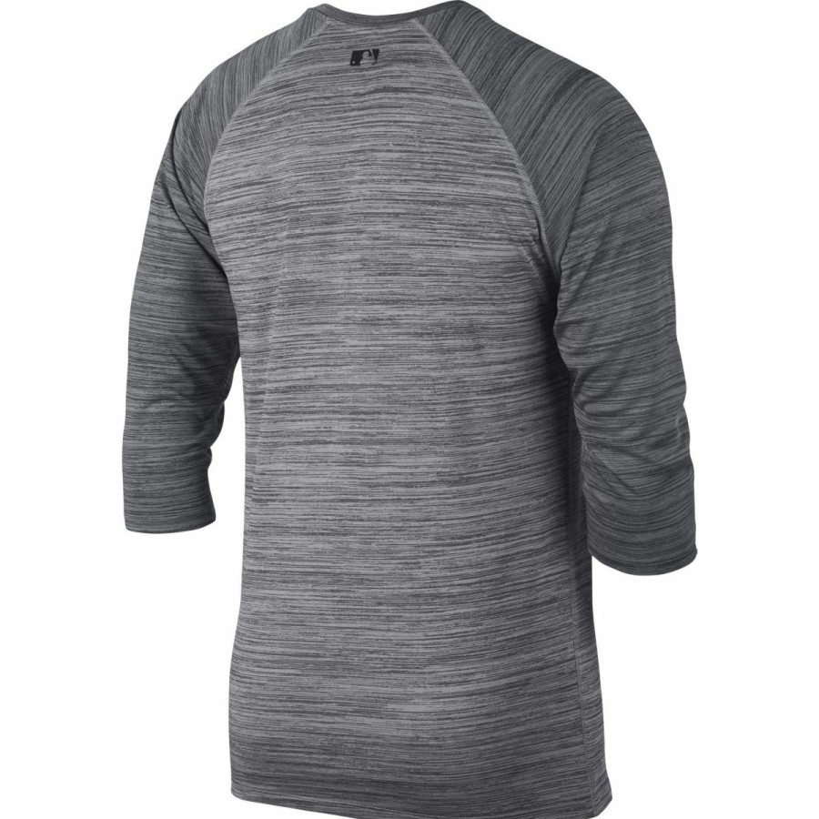 Men'S Apparel * | Nike Dri-Fit Men'S Baseball 3/4 Sleeve Shirt Discount