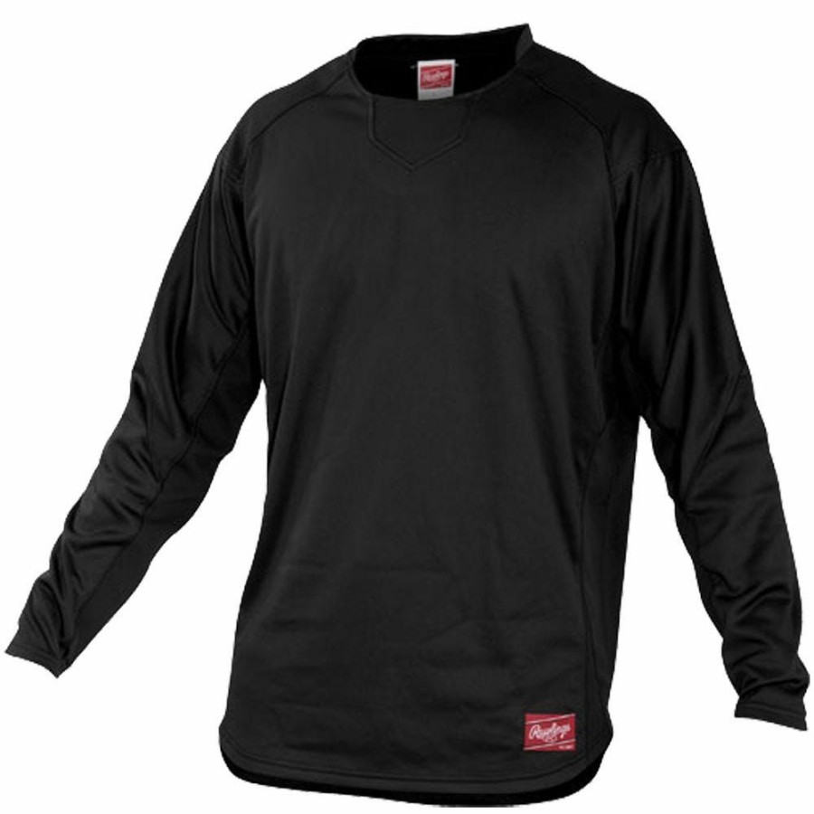 Men'S Apparel * | Rawlings Udfp3 Adult Dugout Fleece Pullover Online