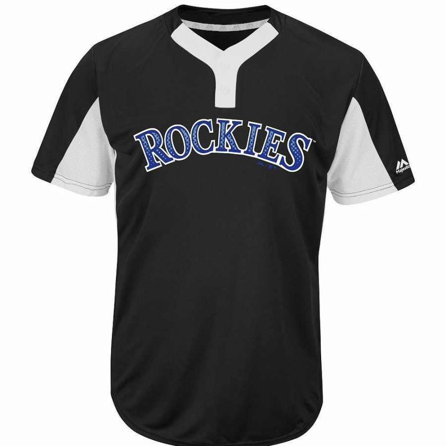 Gamewear * | Colorado Rockies Majestic Mai383 Mlb Premier Adult Jersey Discount