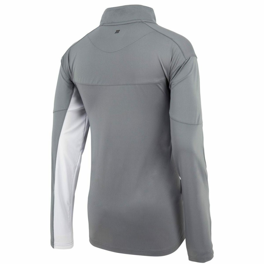 Youth Apparel * | Marucci Boy'S Quarter-Zip Long Sleeve Performance Shirt Sale