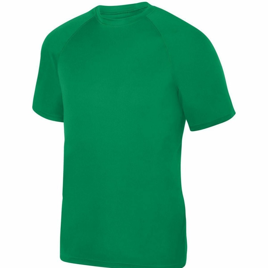 Men'S Apparel * | Augusta Attain Wicking Raglan Sleeve Men'S T-Shirt Discount