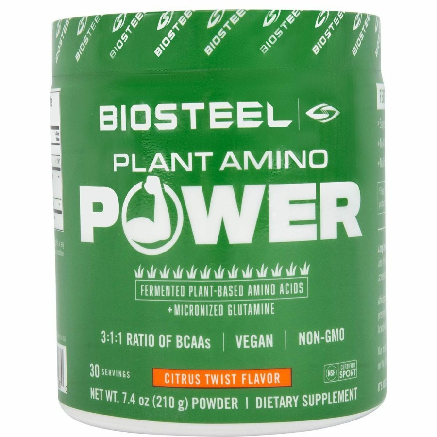 Accessories * | Biosteel Plant Amino Power Citrus Twist 7.4Oz Online