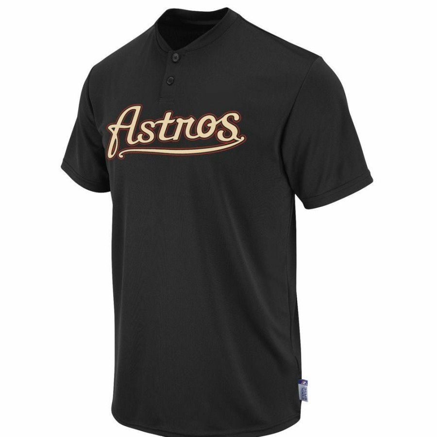 Gamewear * | Houston Astros Majestic Cool Base 2-Button Youth Replica Jersey Online