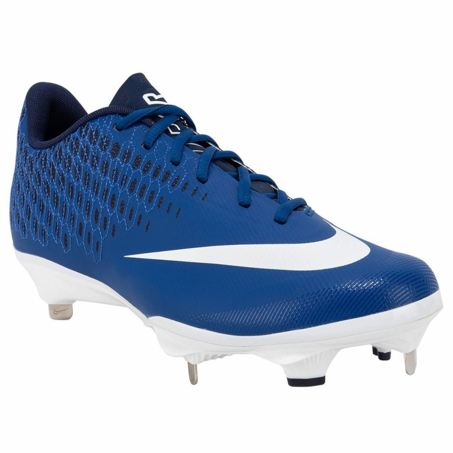 Softball & Baseball Shoes * | Nike Lunar Vapor Ultrafly Elite 2 Men'S Low Metal Baseball Cleats Gym Blue/White/Midnight Navy Sale