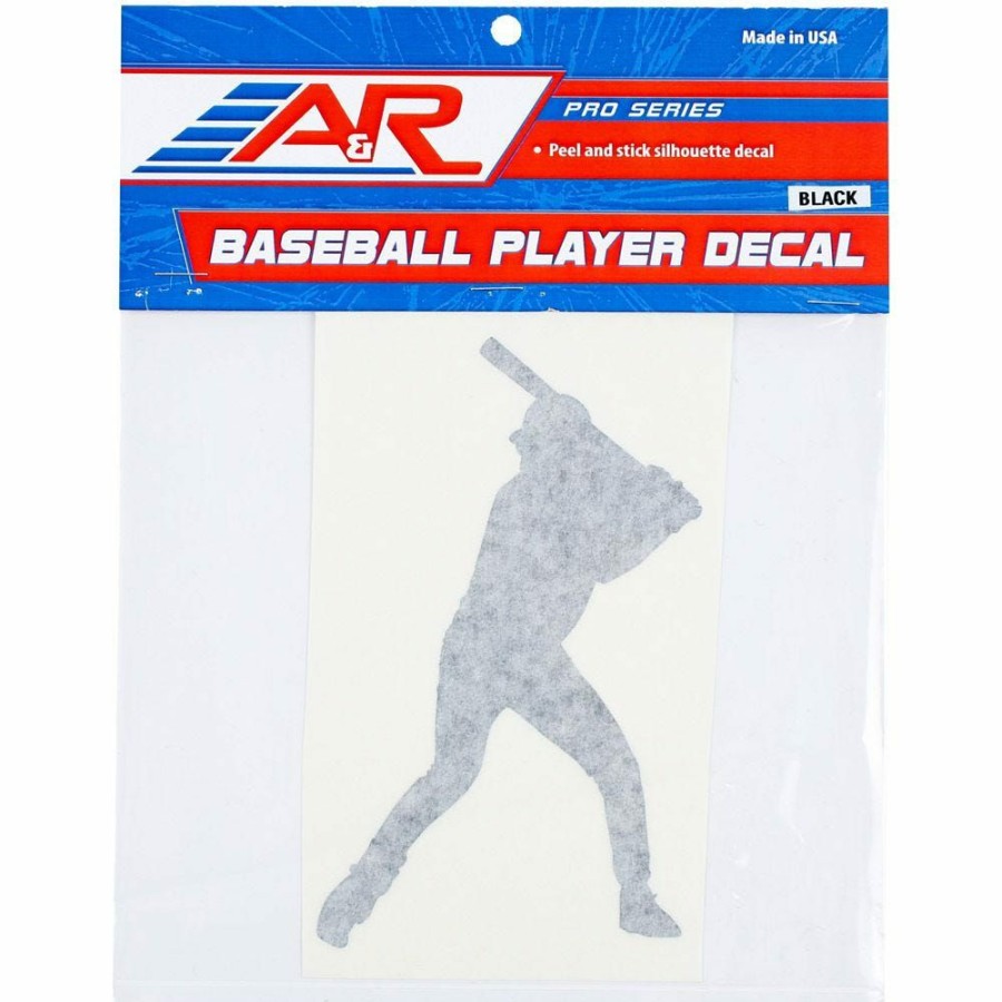 Accessories * | A&R Baseball Player Decal Sale