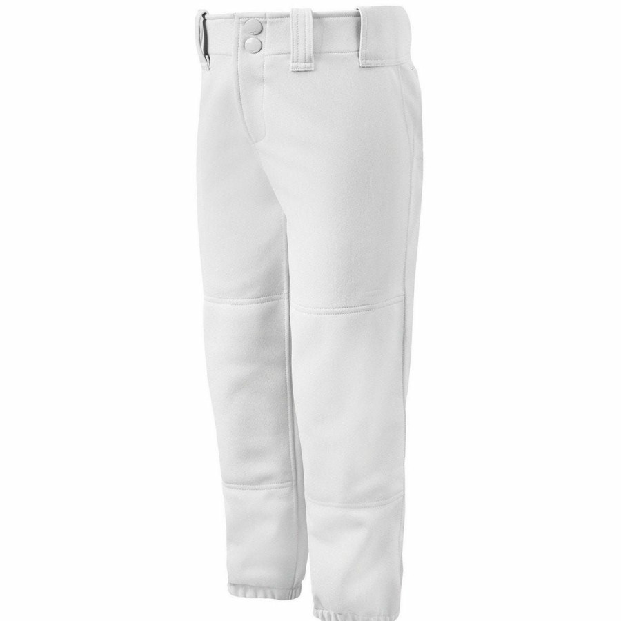 Gamewear * | Mizuno Girl'S Belted Fastpitch Softball Pants Online