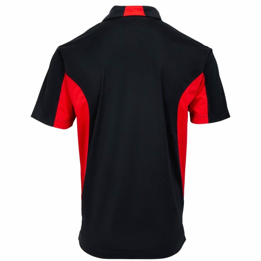 Men'S Apparel * | Sport-Tek Side Blocked Micropique Adult Short Sleeve Polo Shirt Sale