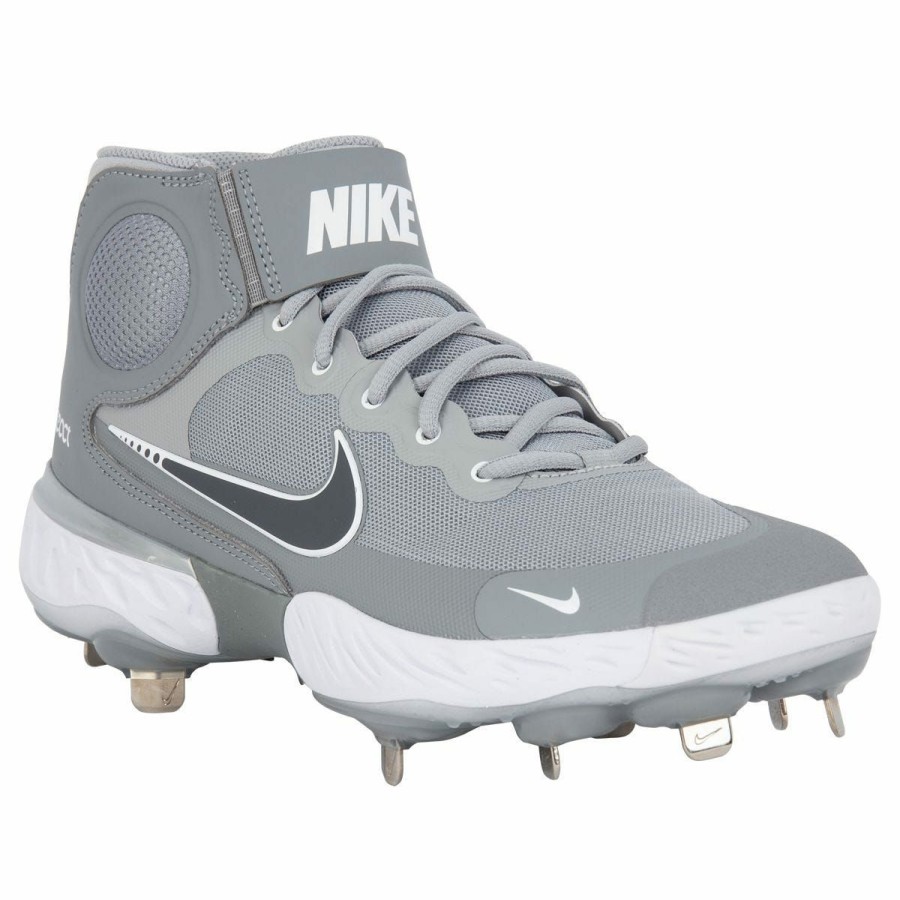 Softball & Baseball Shoes * | Nike Alpha Huarache 3 Elite Men'S Mid Metal Baseball Cleats Online