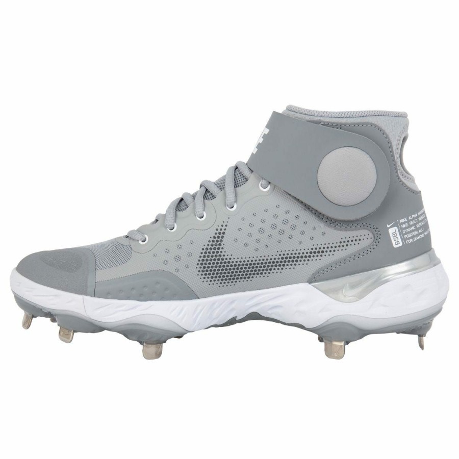 Softball & Baseball Shoes * | Nike Alpha Huarache 3 Elite Men'S Mid Metal Baseball Cleats Online