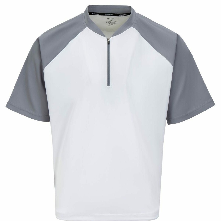 Men'S Apparel * | Marucci Baseball Short Sleeve Cage Jacket Sale