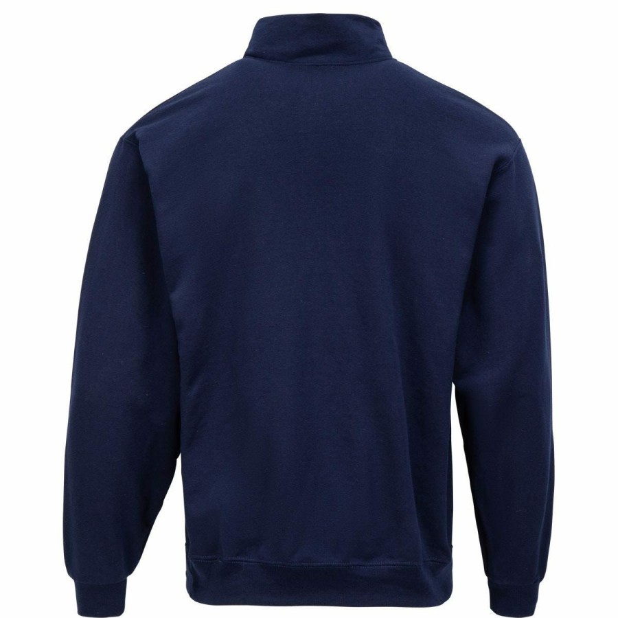 Men'S Apparel * | Jerzees Cadet Quarter Zip Adult Pullover Sweatshirt Online