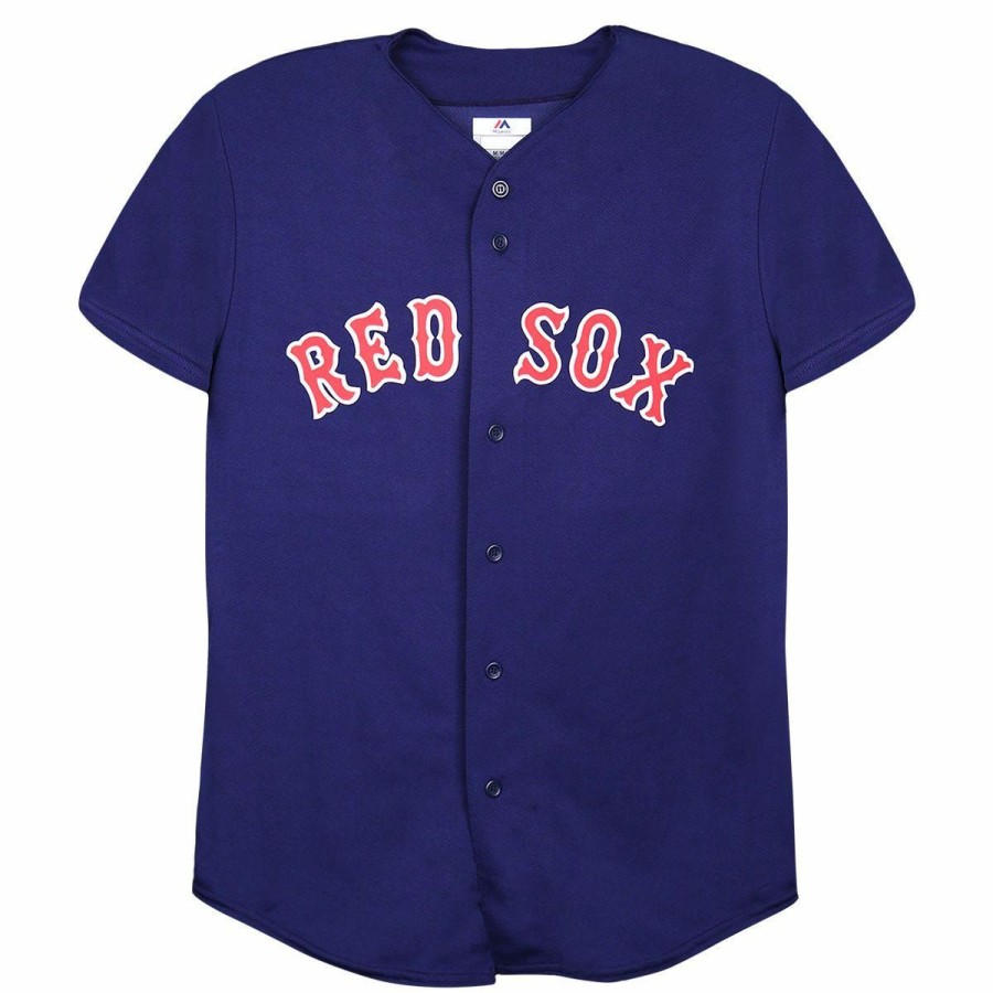 Gamewear * | Boston Red Sox Majestic Cool Base Pro Style Adult Jersey Sale