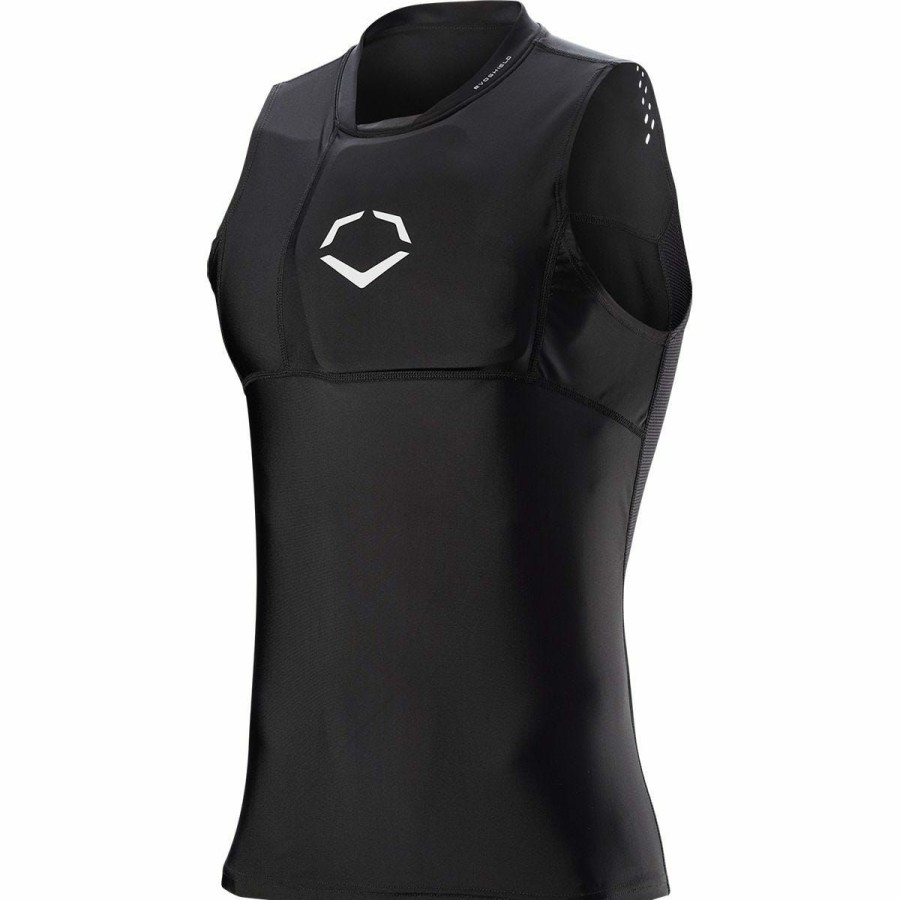 Men'S Apparel * | Evoshield Adult Nocsae Protective Chest Guard Shirt Online