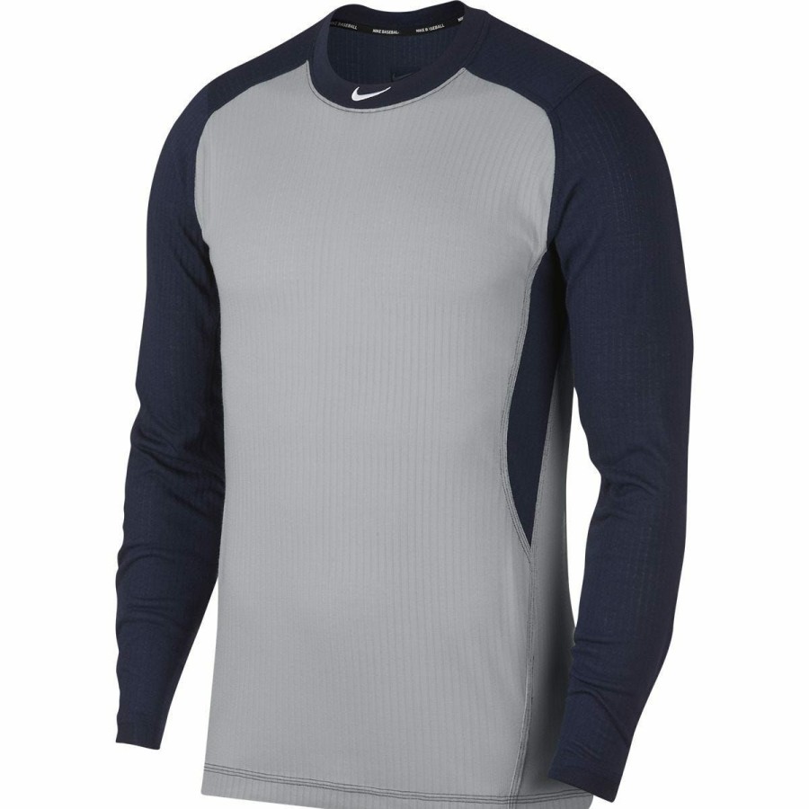 Men'S Apparel * | Nike Men'S Long Sleeve Baseball Top Discount