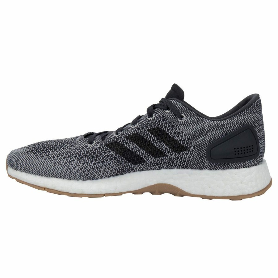 Softball & Baseball Shoes * | Adidas Pureboost Dpr Men'S Running Shoes Black/White Sale