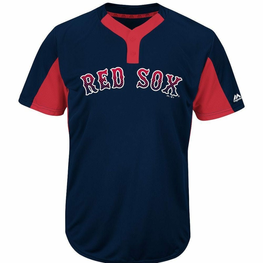 Gamewear * | Boston Red Sox Majestic Mai383 Mlb Premier Adult Jersey Discount