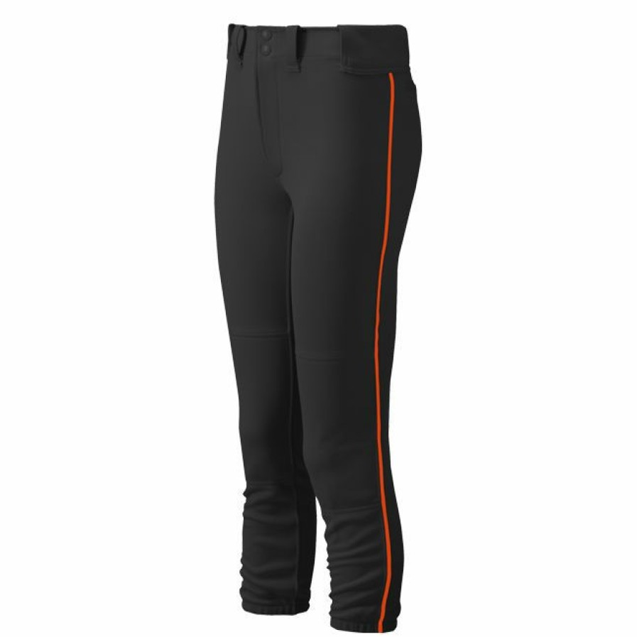 Gamewear * | Mizuno Select Belted Women'S Piped Pant Discount