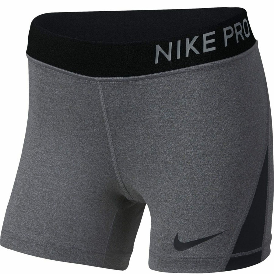 Youth Apparel * | Nike Pro 4In. Girls' Training Shorts Online