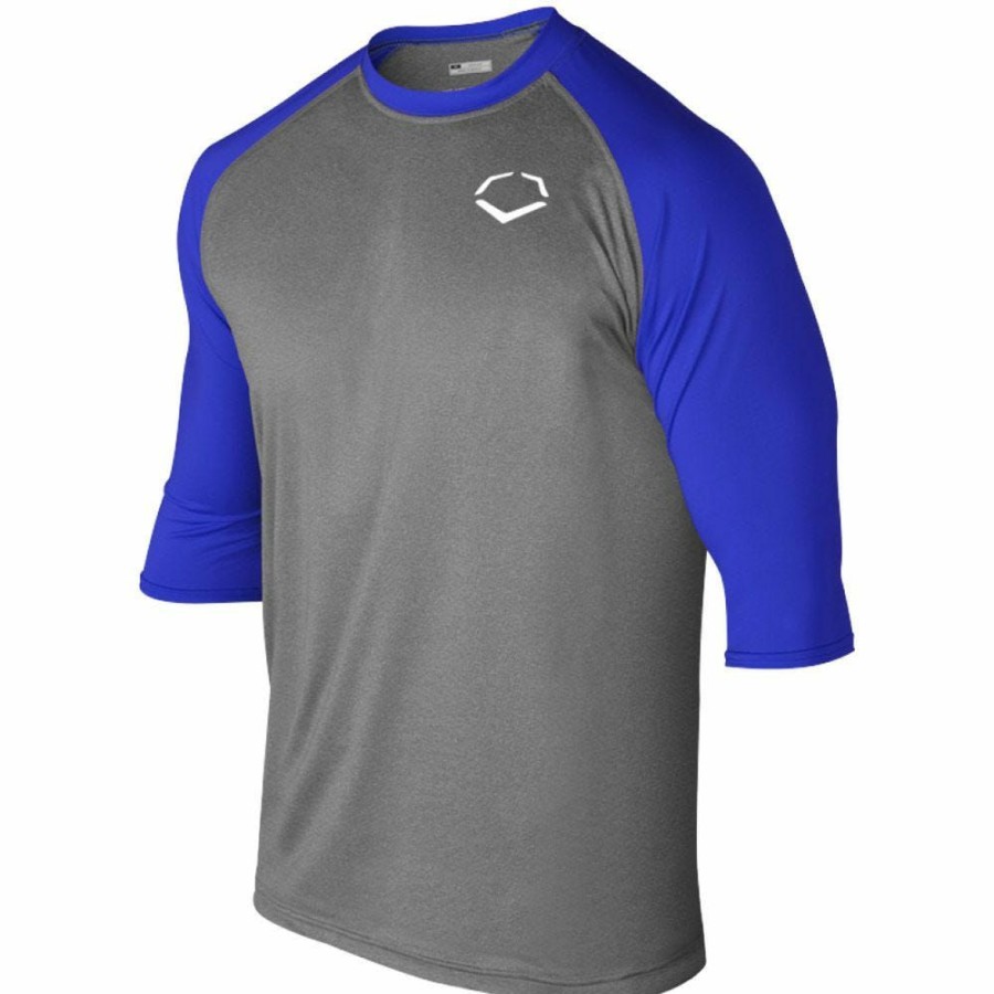 Youth Apparel * | Evoshield 3/4 Sleeve Boy'S Performance Shirt Online