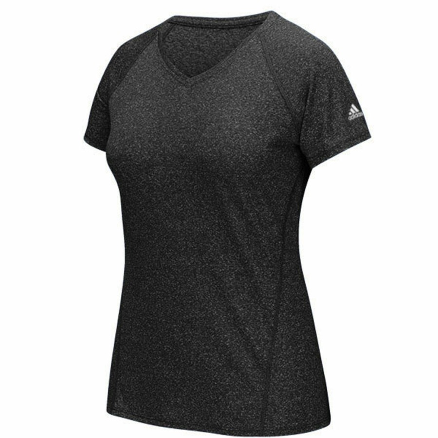 Women'S Apparel * | Adidas Climalite Logo Women'S Short Sleeve Tee Shirt Sale