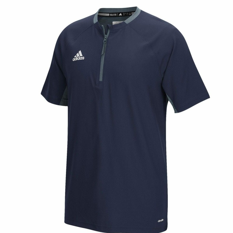 Men'S Apparel * | Adidas Men'S Climalite Fielder'S Choice Cage Jacket Online