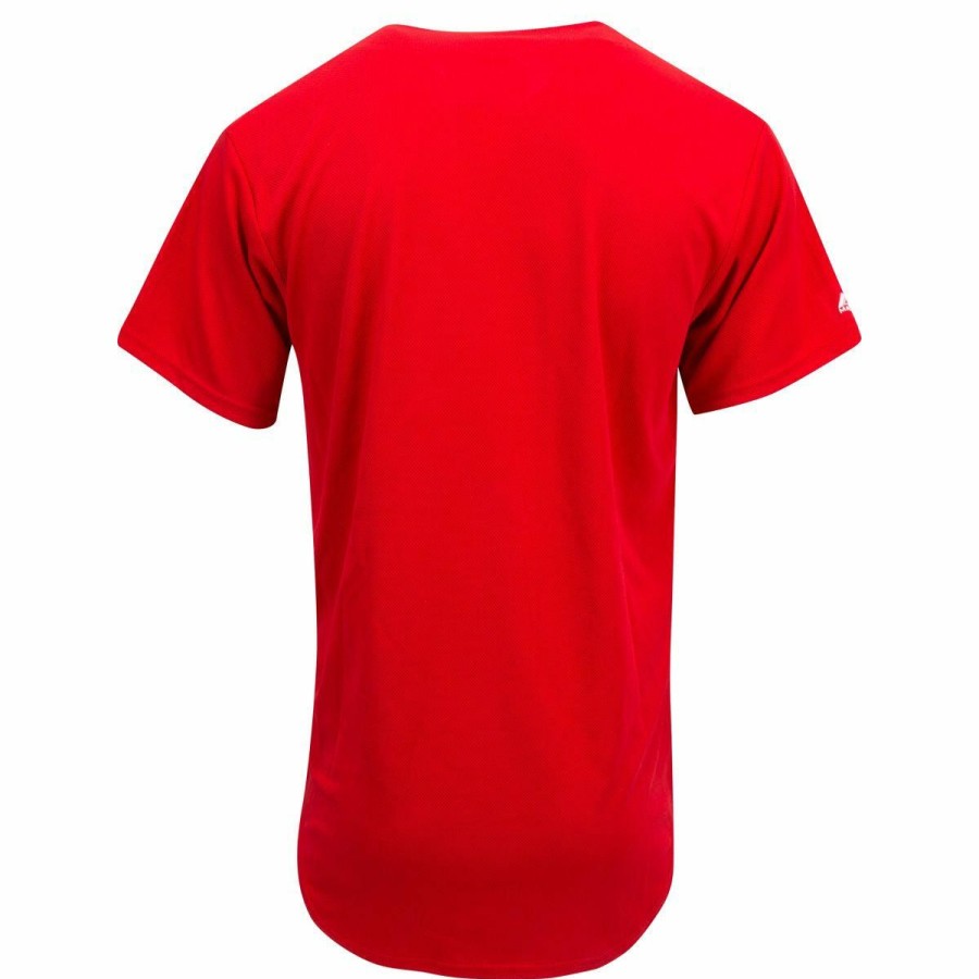 Gamewear * | Cincinnati Reds Majestic Cool Base Pro Style Adult Jersey Discount